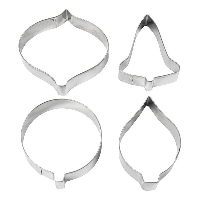 Creativ Cookie Cutters Bell Bauble Raindrop Prism