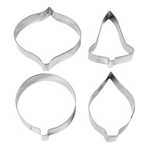Creativ Cookie Cutters Bell Bauble Raindrop Prism