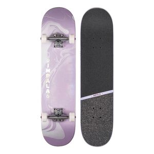 Impala Cosmos Skateboard Purple Skateboard 7.75-Inch