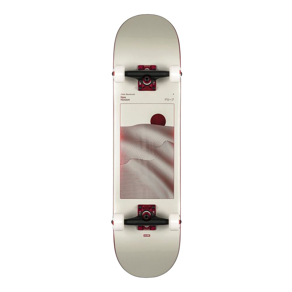 Globe G2 Parallel Off-White Foil/Horizon Skateboard 8.0-Inch