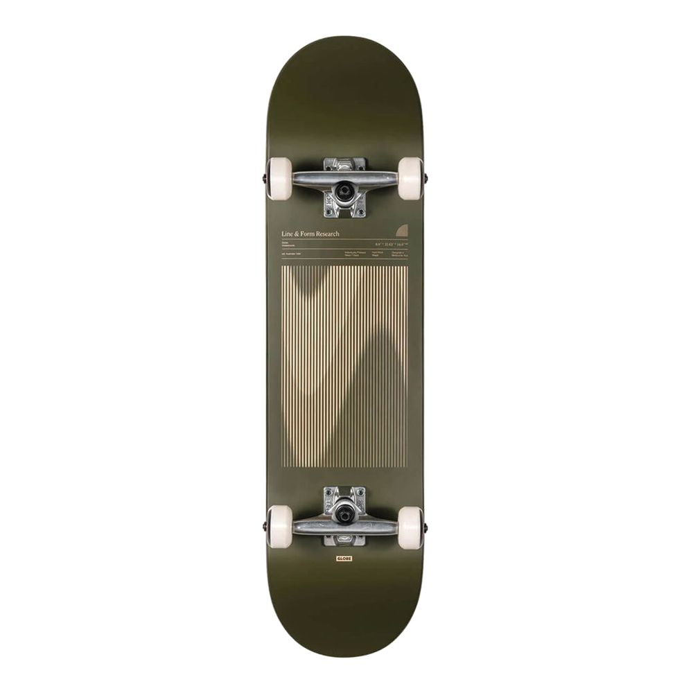 Globe G1 Lineform Olive Skateboard 8.0-Inch