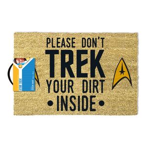 Pyramid International Star Trek Don't Trek Gold Insignias Doormat (40 x 60 cm)