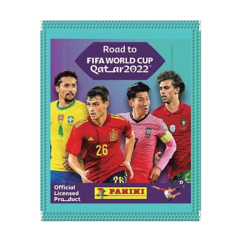 Panini Road to FIFA World Qatar Cup 2022 5 Sticker Pack (Includes 1)