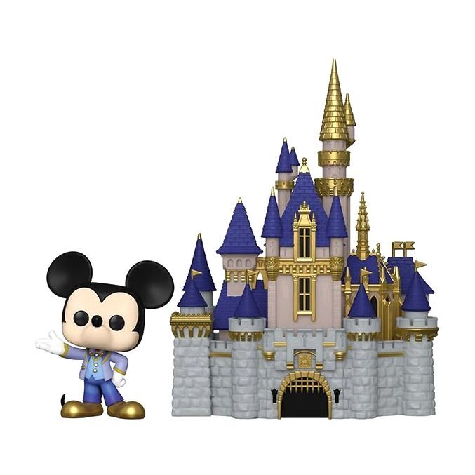 Funko Pop Town Walt Disney World 50th Cinderella Castle & Mickey Mouse Vinyl Figure