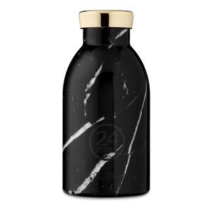 24 Bottles Clima Bottle Basic 330ml - Marble Black