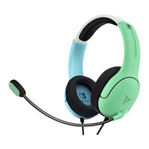 PDP LVL40 Nintendo Switch Wired Headset Blue/Green