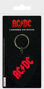 Pyramid Posters AC/DC Plectrum Rubber Keychains