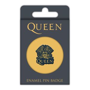 Pyramid Posters Queen Logo Enamil Pin Badge