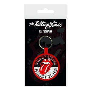 Pyramid Posters The Rolling Stones Est 1962 Woven Keychain