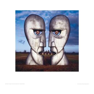 Pyramid Posters Pink Floyd The Division Bell Art Print (40 X 40 Cm)