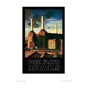 Pyramid Posters Pink Floyd Animals Mounted Framed (30 X 40 Cm)