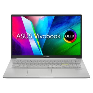 ASUS Vivobook 15 OLED K513EQ-OLED107T Slim Laptop/Intel Core i7-1165G7/16GB RAM/1TB SSD/NVIDIA GeForce MX 350 2GB/15.6 Inch FHD (1920x1080) OLED/Windows 10 Home - Silver