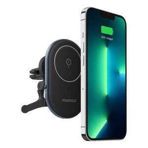 Momax Q.Mag Mount 2 15W Magnetic Wireless Charging Car Mount - Black