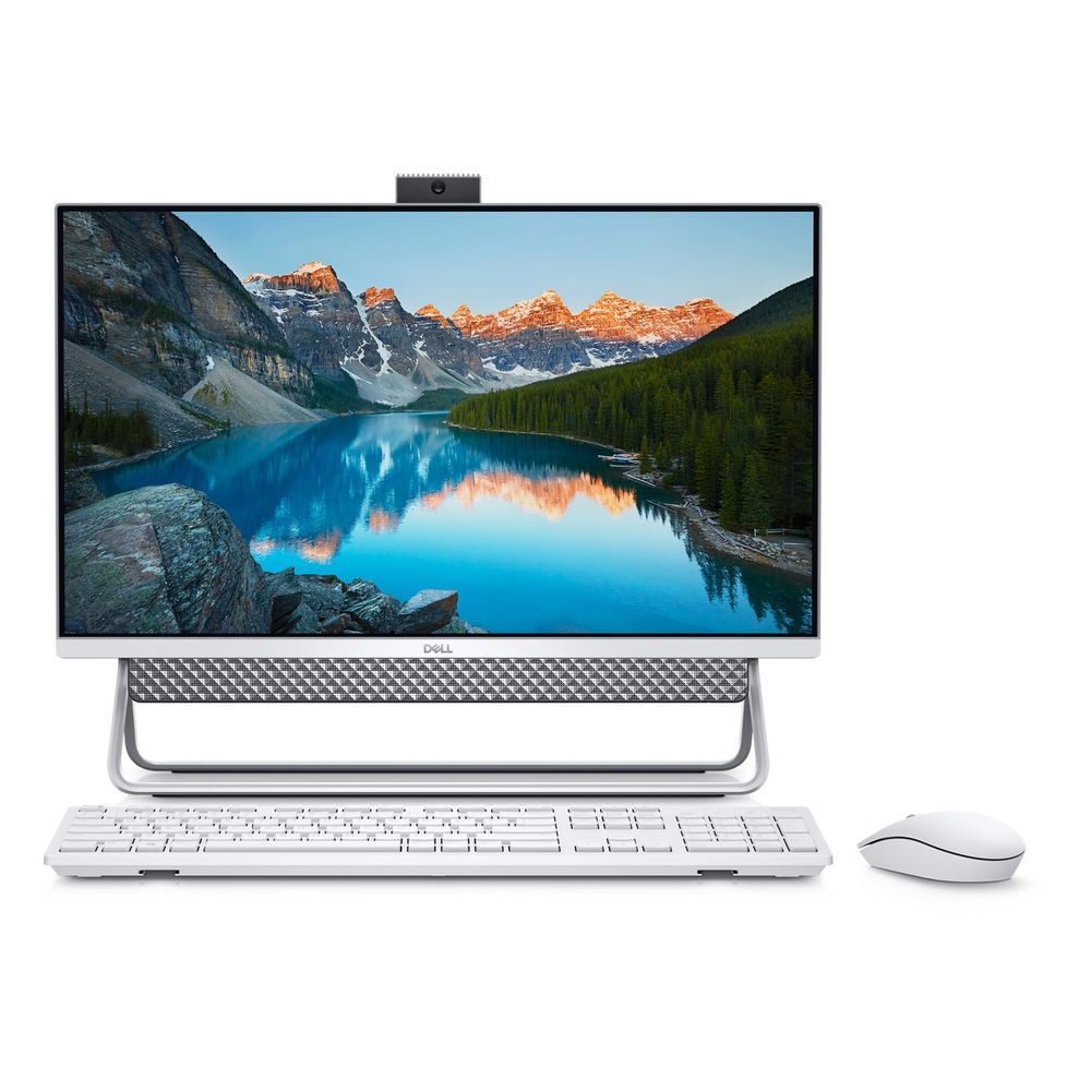 Dell Inspiron 5400 All-in-One Desktop PC i7-1165G7/8GB/256GB SSD+1TB HDD/GeForce MX330 2GB/23.8 FHD/60Hz/Windows 10 Home/Silver