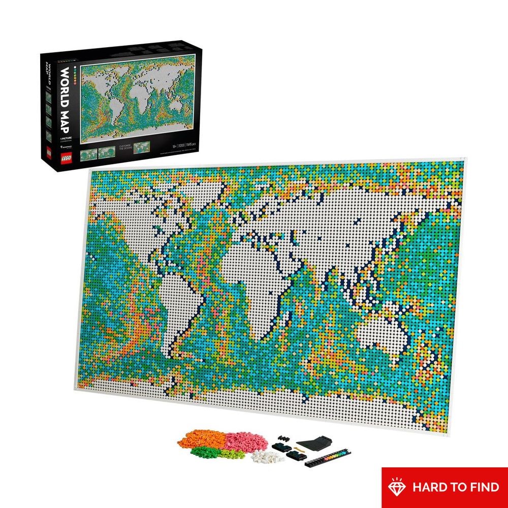LEGO ART World Map 31203