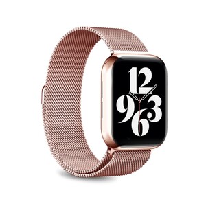 Puro MILANESE Stainless Steel Band for Apple Watch 38/40/41mm one size Rose