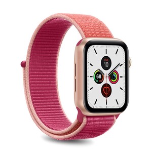Puro nylon wristband for Apple Watch 38/40/41mm Sunset Pink