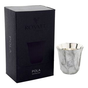 Rovatti Pola UAE Stainless Steel Cup Marble 175 ml (Set Of 2)