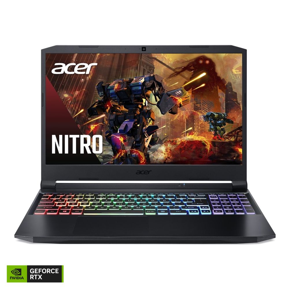 Acer Nitro 5 Gaming Laptop intel core i7-11800H/16GB/1TB SSD/NVIDIA GeForce RTX 3060 6GB/15.6-inch FHD/144Hz/Windows 10 Home/Shale Black (Arabic/English)