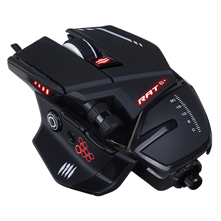 Madcatz R.A.T. 6+ Optical Gaming Mouse Black