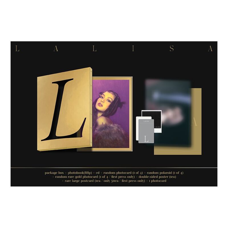 First Single Album Lalisa (Gold Ver.) | Lisa