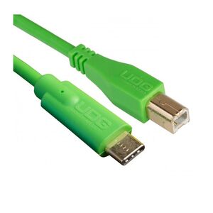 UDG Ultimate USB 2.0 C-B Audio Cable Straight Green 1.5m
