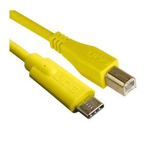 UDG Ultimate USB 2.0 C-B Audio Cable Straight Yellow 1.5m