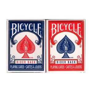 Bicycle Rider Back Mini Red And Blue Playing Cards (Assorted - Includes 1)