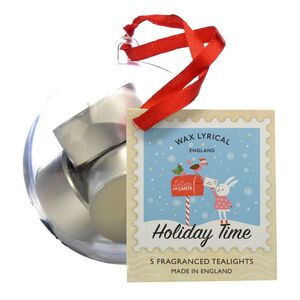 Wax Lyrical Holiday Time Tealights Bauble