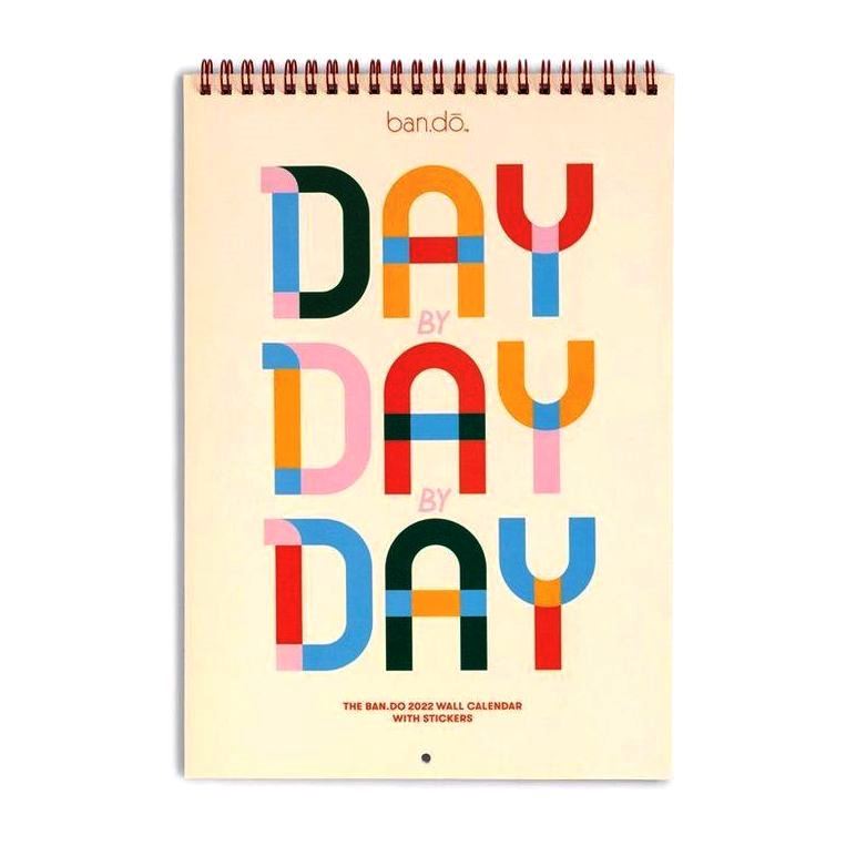 Ban.do Best Year Ever Day By Day Wall Calendar