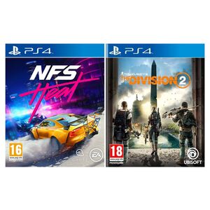 Need For Speed Heat + Tom Clancy's The Division 2 (Bundle) - PS4