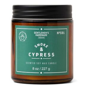 Gentlemen's Hardware Jar Candle Smoke & Cypress 8oz