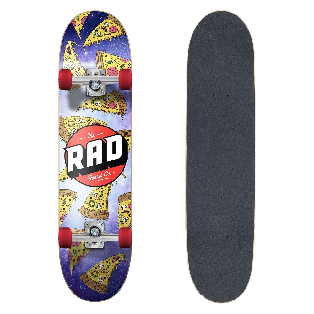 Rad Progressive Skateboard Graphic Galaxy Pizza (8-Inch)