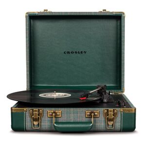 Crosley Executive Portable Turntable with Built-In Speakers - Pine