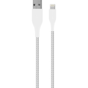 Puro Fabric Cable with Kevlar USB-A to lightning 2.0 12W 480MBps 2m White