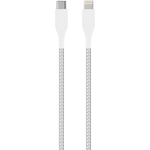 Puro Fabric Cable with Kevlar USB-C to lightning 2.0 20W 1.2m White