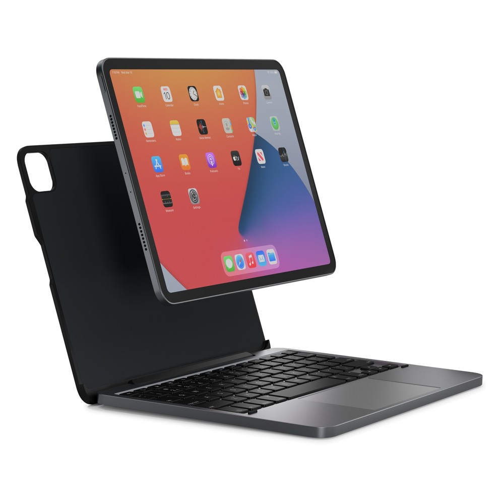 Brydge Air Max+ Wireless Keyboard With Trackpad for iPad Air 4th Gen/iPad Pro 11 1st-3rd Gen Black