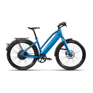 Stromer ST2 Electric Bike - Comfort Frame/Rigid Fork/Battery 618 Wh/Size M - Royal Blue