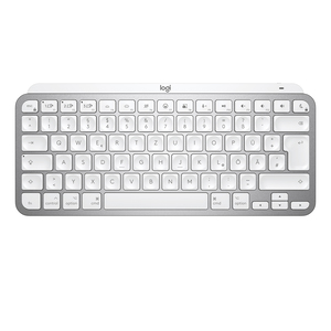 Logitech MX Keys Mini Wireless Illuminated Keyboard - US for Mac - Pale Grey