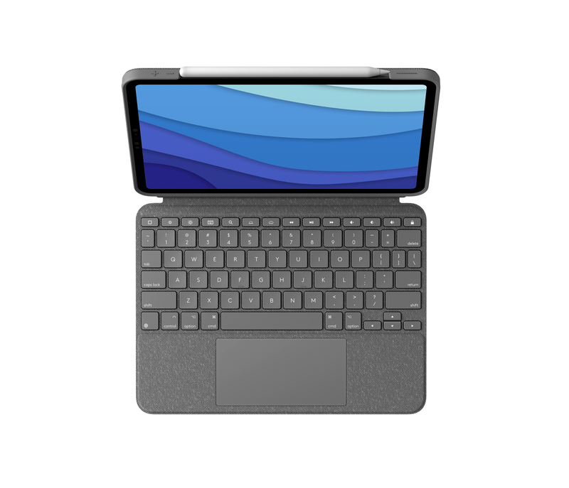 Logitech Combo Touch Keyboard Case for iPad Pro 11-Inch (1/2/3 Gen) - Arabic