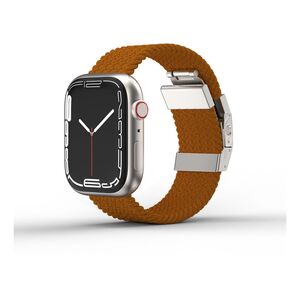 AmazingThing 45mm Titan Weave Braided Sport with Titanlink Band for Apple Watch Series 7 - Brown