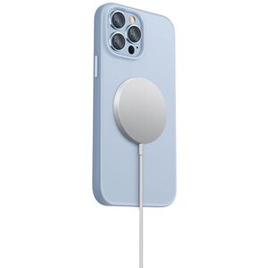 Uniq Hybrid Lino Hue Magsafe-Compatible Case for iPhone 13 Pro Max Arctic Blue