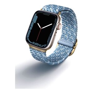 Uniq Aspen Designer Edition Braided Apple Watch Strap 41/40/38mm Cerulean Blue