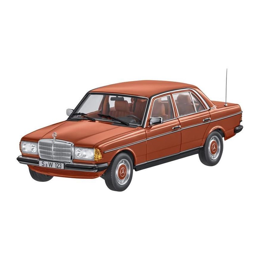 Norev Mercedes-Benz E200 W123 1980 English Red 1.18 Die-Cast Model