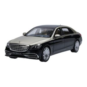 Norev Mercedes-Benz Maybach S 650 Aragonite Silver/Anthracite Blue 1.18 Die-Cast Model