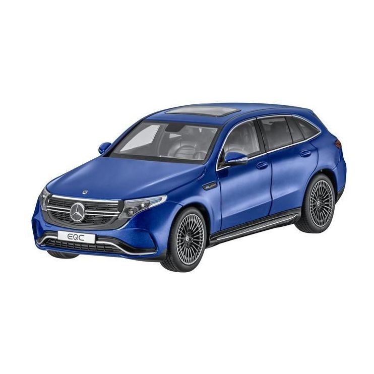 Norev Mercedes-Benz Eqc 400 N293 2019 Brilliant Blue Nzg 1.18 Die-Cast Model