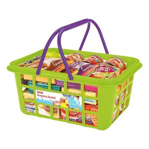 Casdon Shopping Toy Basket Playset