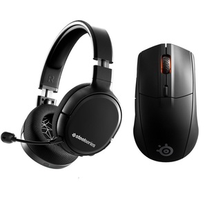 SteelSeries ARCTIS 1 Wireless Gaming Headphones + RIVAL 3 Wireless Gaming Mouse (Bundle)