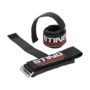 Sting Power Pro Lifting Straps Black Standard