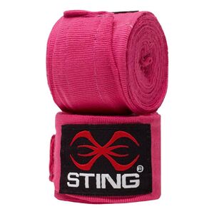 Sting Elasticised Hand Wraps 4.5m - Hot Pink